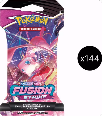 Fusion Strike Sleeved Booster Case, Fusion Strike — Pokémon sealed product price
