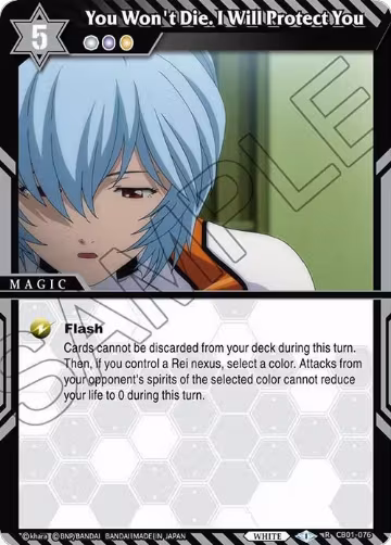 You Won't Die. I Will Protect You (CB01-076), Collaboration Booster 01: Halo of Awakening — Battle Spirits card price