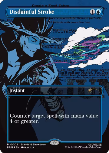 Disdainful Stroke (2), Standard Showdown Promos — Magic card price