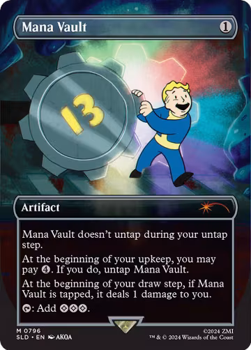 Mana Vault (Rainbow Foil) (796), Secret Lair Drop Series — Magic card price