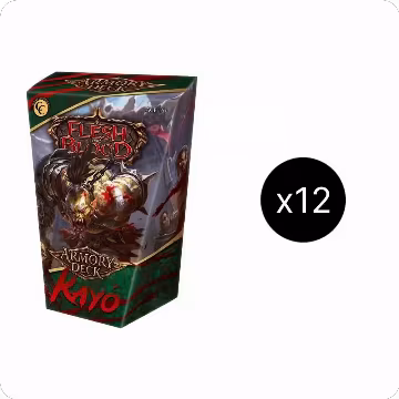 Armory Deck: Kayo Case, Armory Deck: Kayo — Flesh & Blood sealed product price