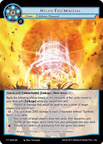 Helios-Tris-Mageias (TTT-029 SR), Thoth of the Trinity — Force of Will card price