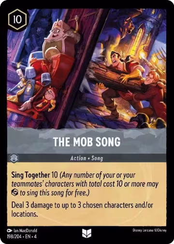 The Mob Song (198/204), Ursula's Return — Lorcana card price