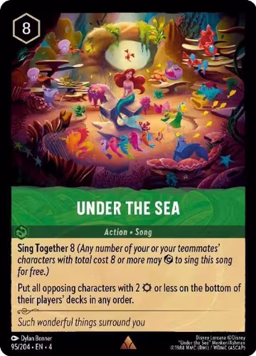 Under the Sea (95/204), Ursula's Return — Lorcana card price