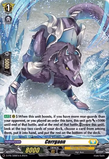 Cerrgaon (Foil) (D-PR/389EN-S), D Promo Cards — Vanguard card price