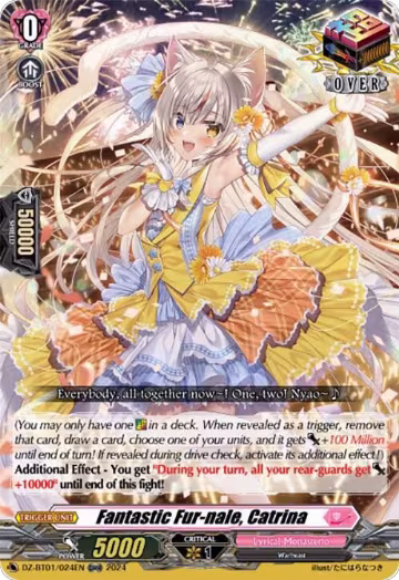 Fantastic Fur-nale, Catrina (ORR) (DZ-BT01/024EN), DZ-BT01: Fated Clash — Vanguard card price