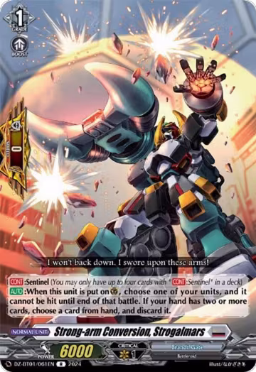 Strong-arm Conversion, Strogalmars (DZ-BT01/061EN), DZ-BT01: Fated Clash — Vanguard card price
