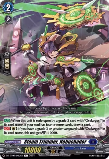 Steam Trimmer, Nebuchador (DZ-BT01/087EN), DZ-BT01: Fated Clash — Vanguard card price