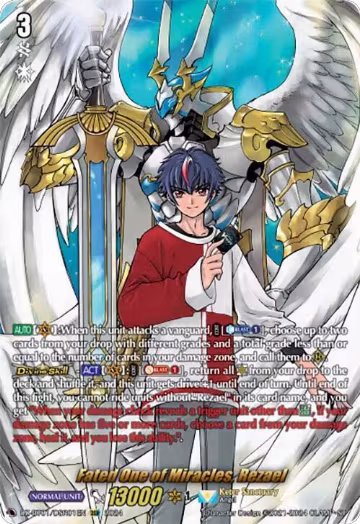 Fated One of Miracles, Rezael (DSR) (DZ-BT01/DSR01EN) — card price