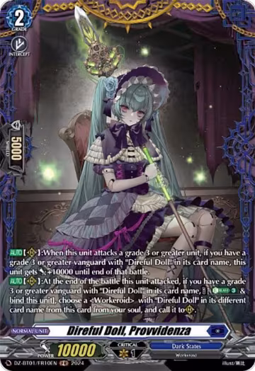Direful Doll, Provvidenza (FR) (DZ-BT01/FR10EN), DZ-BT01: Fated Clash — Vanguard card price