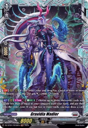 Gravidia Madler (FR) (DZ-BT01/FR18EN), DZ-BT01: Fated Clash — Vanguard card price