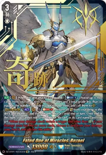 Fated One of Miracles, Rezael (SEC) (DZ-BT01/SEC03EN) — card price