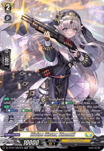 Divine Sister, Biscotti (SR) (DZ-BT01/SR23EN), DZ-BT01: Fated Clash — Vanguard card price
