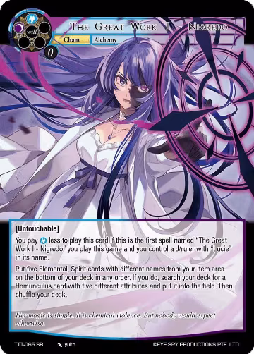 The Great Work I - Nigredo (TTT-065 SR), Thoth of the Trinity — Force of Will card price