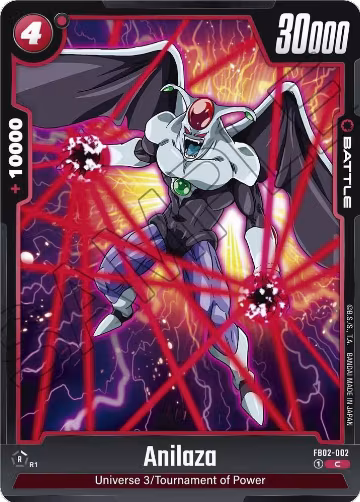 Anilaza (FB02-002), Blazing Aura — DB Fusion card price
