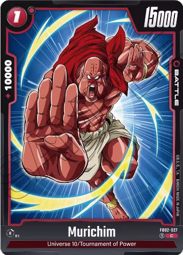 Murichim (FB02-027), Blazing Aura — DB Fusion card price