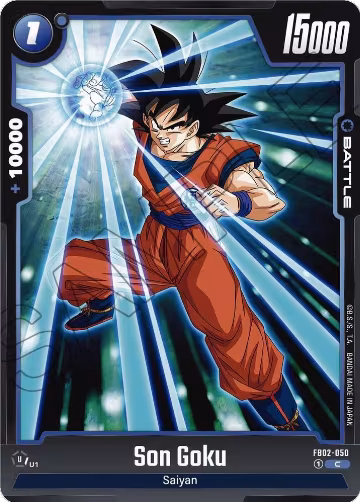 Son Goku - FB02-050 (FB02-050), Blazing Aura — DB Fusion card price