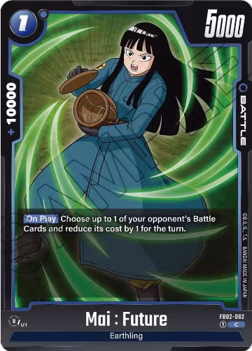 Mai : Future (FB02-062), Blazing Aura — DB Fusion card price