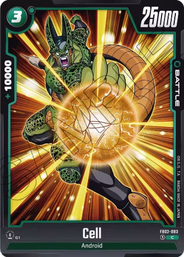 Cell - FB02-083 (FB02-083), Blazing Aura — DB Fusion card price