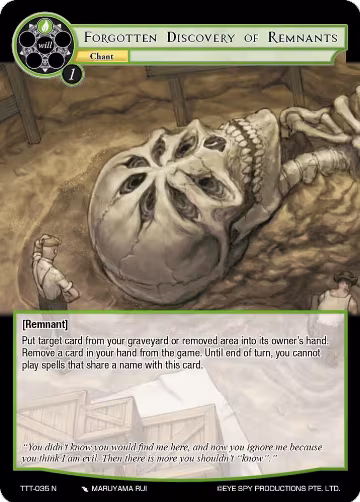 Forgotten Discovery of Remnants (TTT-035 N), Thoth of the Trinity — Force of Will card price