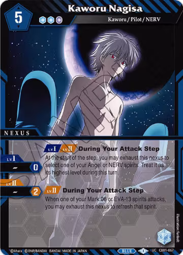 Kaworu Nagisa (CB01-067), Collaboration Booster 01: Halo of Awakening — Battle Spirits card price