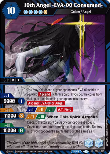 10th Angel -EVA-00 Consumed- (CB01-045), Collaboration Booster 01: Halo of Awakening — Battle Spirits card price