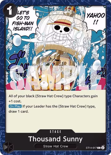Thousand Sunny (ST14-017) — card price