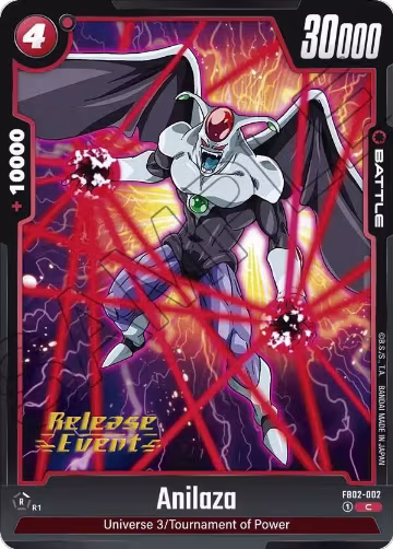 Anilaza (FB02-002), Blazing Aura Release Event Cards — DB Fusion card price
