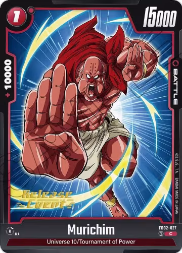 Murichim (FB02-027), Blazing Aura Release Event Cards — DB Fusion card price