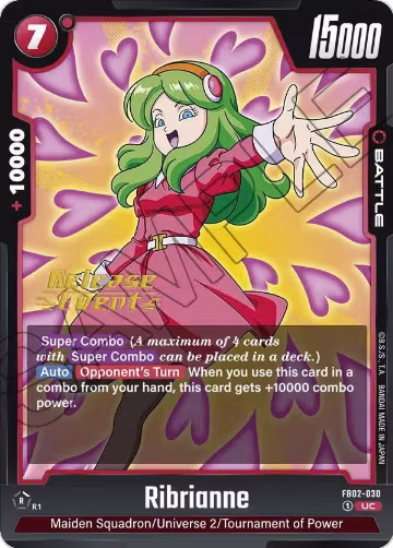 Ribrianne - FB02-030 (FB02-030), Blazing Aura Release Event Cards — DB Fusion card price