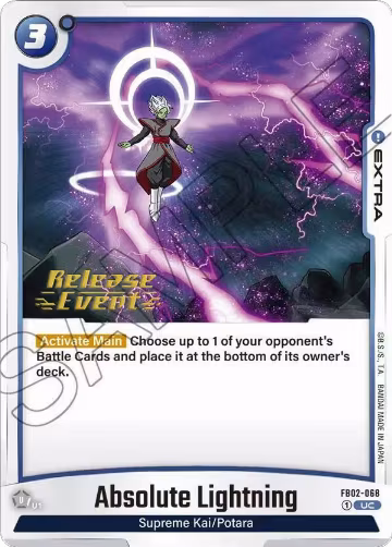 Absolute Lightning (FB02-068) — card price