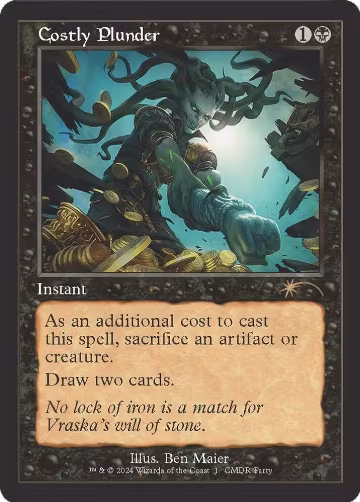 Costly Plunder (Retro Frame) (1), WPN & Gateway Promos — Magic card price