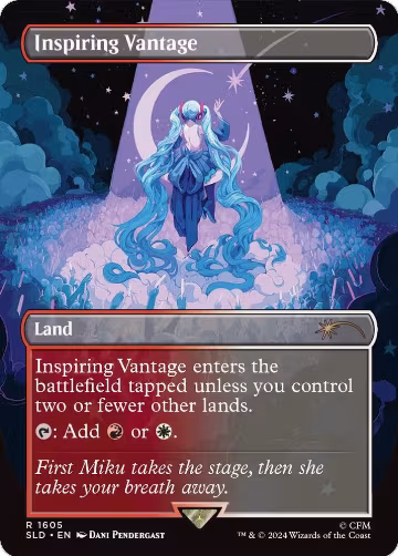 Inspiring Vantage (1605) (1605), Secret Lair Drop Series — Magic card price