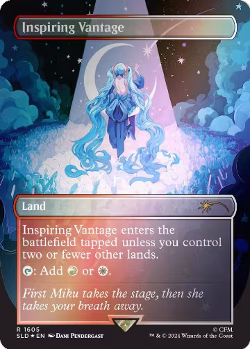 Inspiring Vantage (1605) (Rainbow Foil) (1605), Secret Lair Drop Series — Magic card price