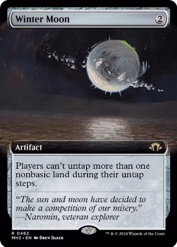 Winter Moon (Extended Art) (462), Modern Horizons 3 — Magic card price
