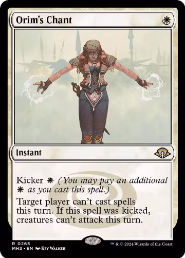 Orim's Chant (265), Modern Horizons 3 — Magic card price