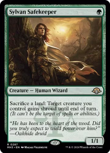 Sylvan Safekeeper (287), Modern Horizons 3 — Magic card price