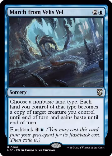 March from Velis Vel (100), Commander: Modern Horizons 3 — Magic card price