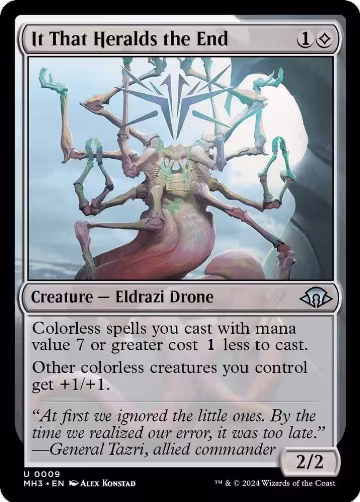 It That Heralds the End (9), Modern Horizons 3 — Magic card price