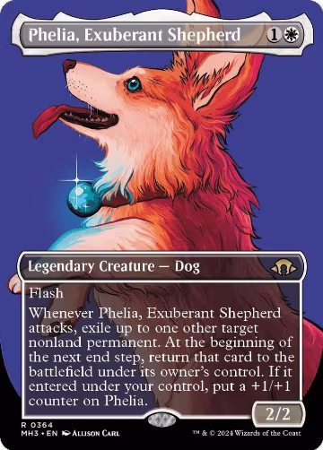 Phelia, Exuberant Shepherd (Borderless) (364), Modern Horizons 3 — Magic card price