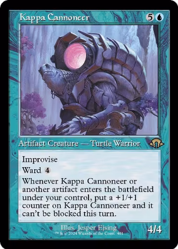 Kappa Cannoneer (Retro Frame) (401), Modern Horizons 3 — Magic card price