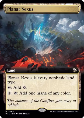 Planar Nexus (Extended Art) (80), Commander: Modern Horizons 3 — Magic card price