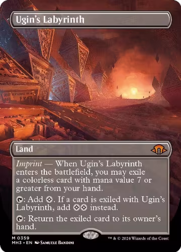Ugin's Labyrinth (Borderless) (359), Modern Horizons 3 — Magic card price