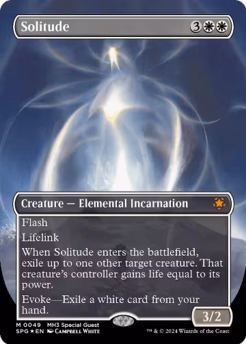 Solitude (Borderless) (Textured Foil) (49), Special Guests — Magic card price