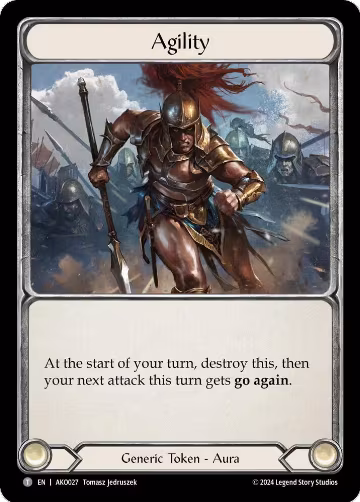 Agility (AKO027), Armory Deck: Kayo — Flesh & Blood card price