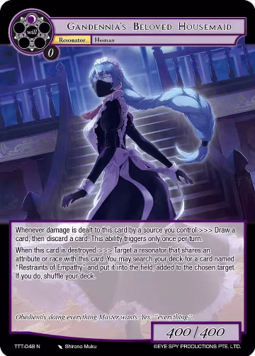 Gandennia's Beloved Housemaid (TTT-048 N), Thoth of the Trinity — Force of Will card price