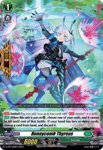 Honeycomb Thyreus (D-PR/369EN), D Promo Cards — Vanguard card price