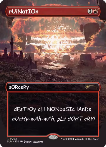 rUiNatIOn (9993), Secret Lair Drop Series — Magic card price