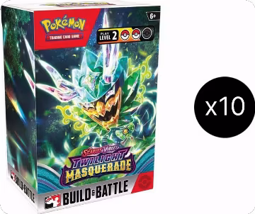 Twilight Masquerade Build & Battle Box Display, Twilight Masquerade — Pokémon sealed product price