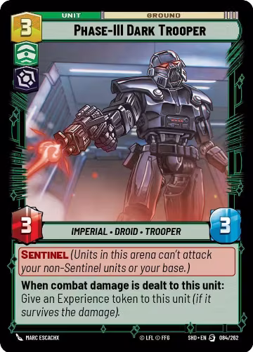 Phase-III Dark Trooper (084/262), Shadows of the Galaxy — Star Wars card price
